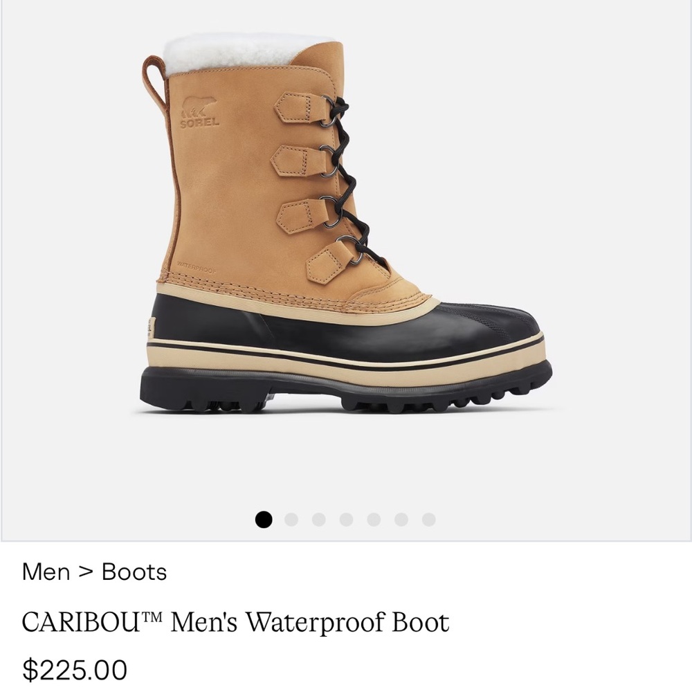 Men’s sorel caribou boots
